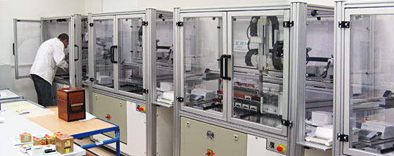 Laboratoires d'talonnage entirement automatiss